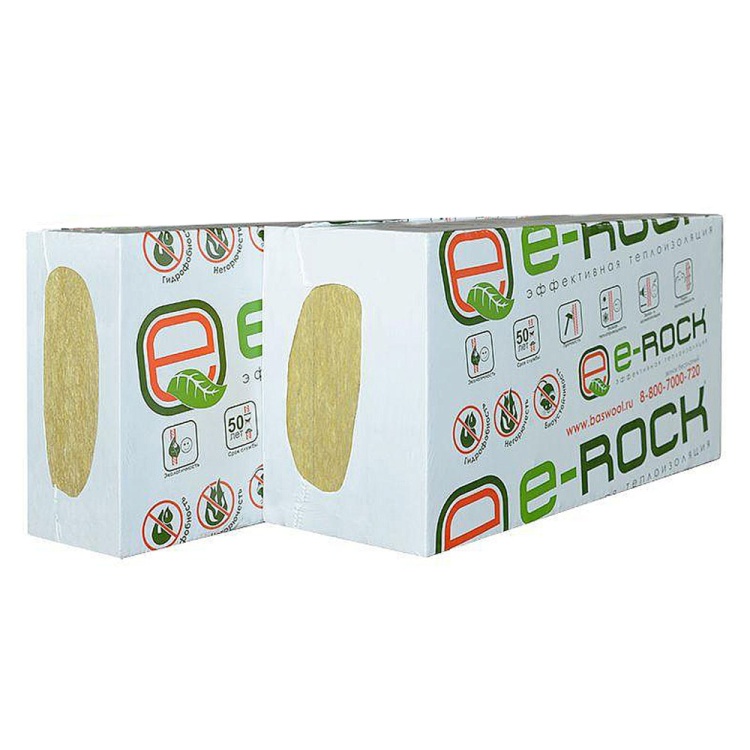 Утеплитель BASWOOL ECOROCK-150 1200х600х140 мм, 2 шт. уп