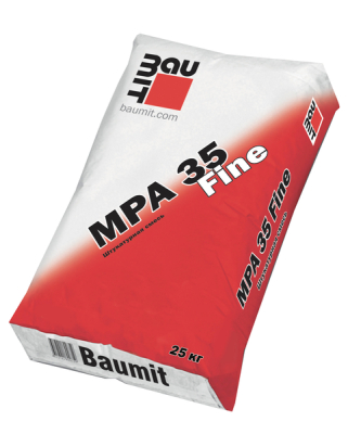 Baumit Штукатурная смесь MPA 35 Fine 25 кг/ 42 под