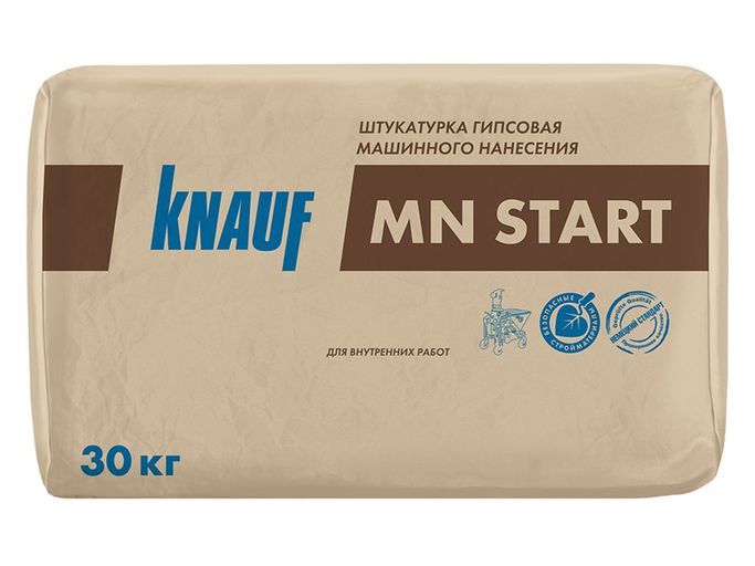 Кнауф Штукатурка гипсовая МН-Старт 30кг/40под 