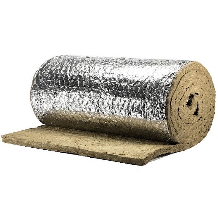 Утеплитель Rockwool Вайред Мат 105 Кашированный фольгированный 4000х1000х50 мм