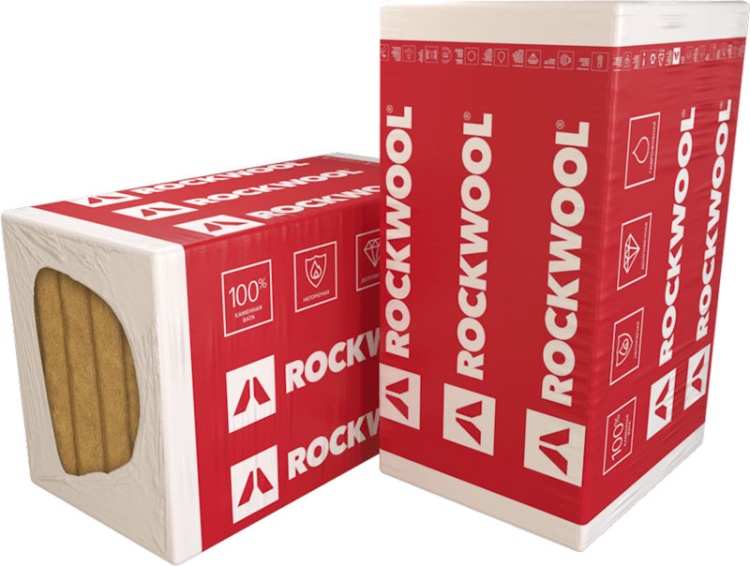 Утеплитель Rockwool Венти Баттс Д 1000х600х170 мм, 4 шт. уп